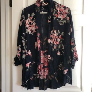 Anthropologie Floral Wrap Small